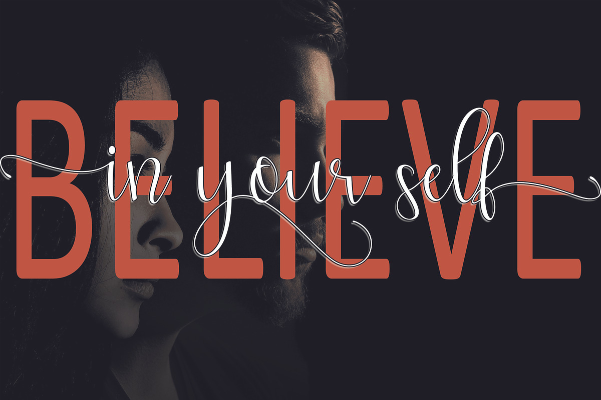 Natasa Script Font preview 4