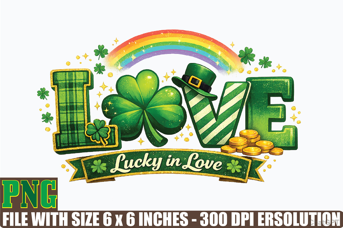 Lucky St. Patrick’s Day PNG Bundle, an Object Illustration by T-SHIRTBUNDLE (Photo 7 of 9)