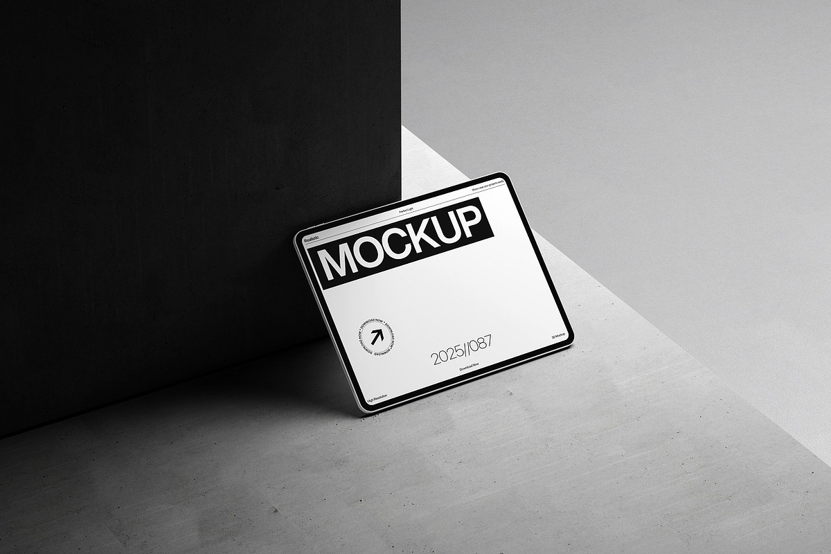 Tablet Screen Mockup, an iPad Mockup by kreatifreya (Photo 3 of 11)