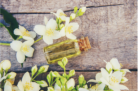 Jasmine essential oil. selective, a Health & Medical Photo by yanadjana