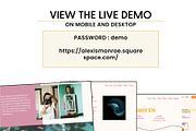 Artist Squarespace 7.1 Template, a Squarespace Template by PATCHPO (Thumbnail 10 of 10)