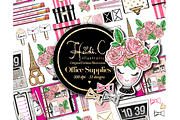 Office Supplies, a Work Illustration by HeidiCIllustration (Thumbnail 1 of 3)