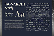 Bonarchi - Family Font, a Serif Font by Rastype (Thumbnail 5 of 10)
