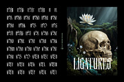 Rosella Mirakle Typeface, a Blackletter Font by alit design (Thumbnail 17 of 20)