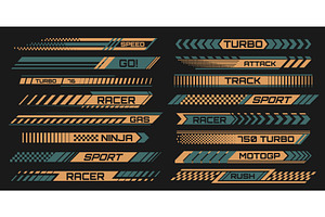 Speed race car or motorcycle, an Object Illustration by art PVP - market