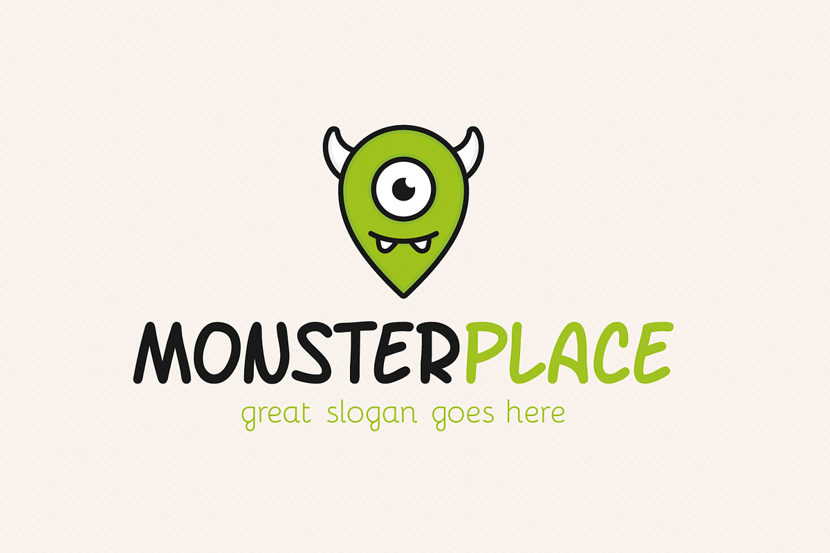 Monster Place Logo, a Branding & Logo Template by Sargatal (Photo 1 of 4)
