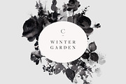 Winter Garden Clip Art, an Illustration by Create The Cut (Thumbnail 7 of 14)