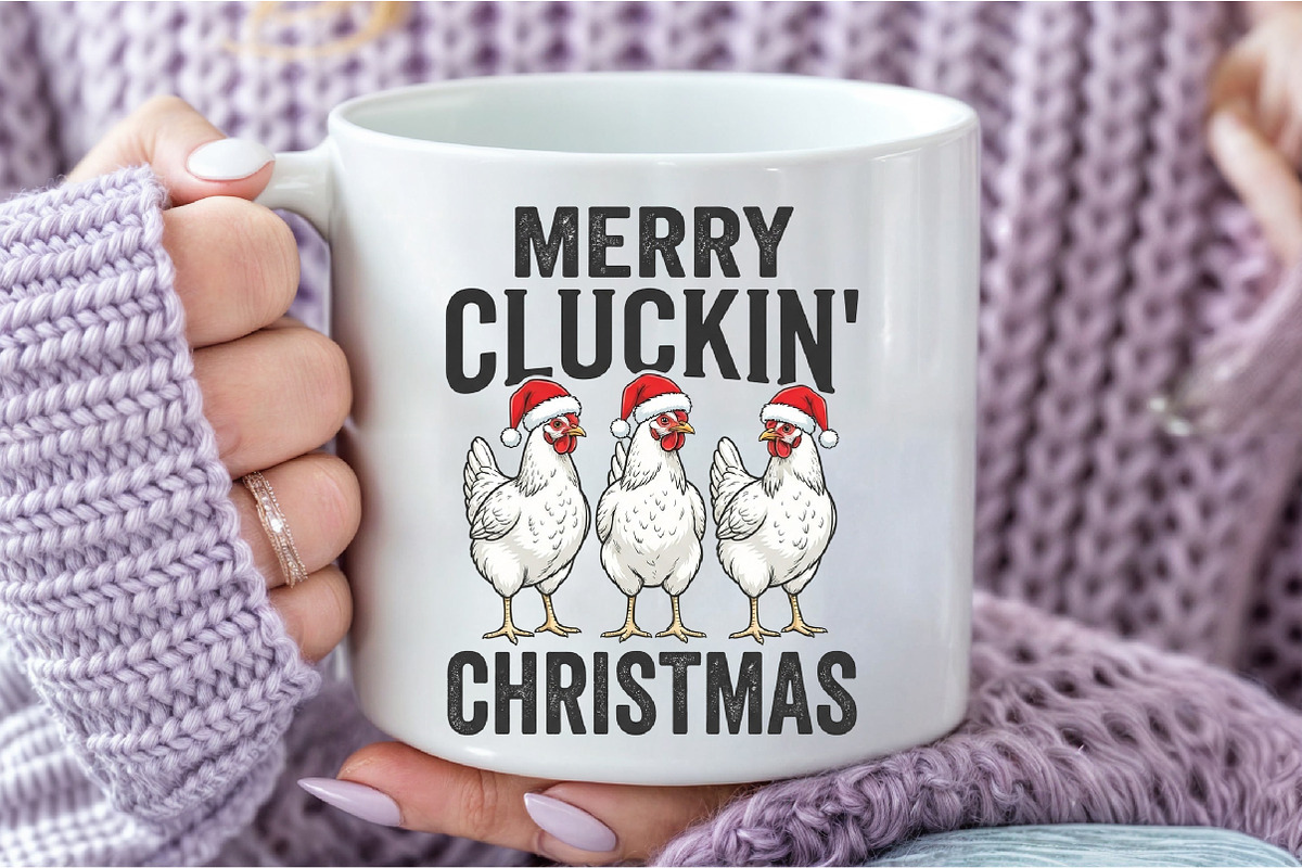 Funny Merry Christmas PNG, an Object Illustration by DreamCafeArt (Photo 7 of 7)