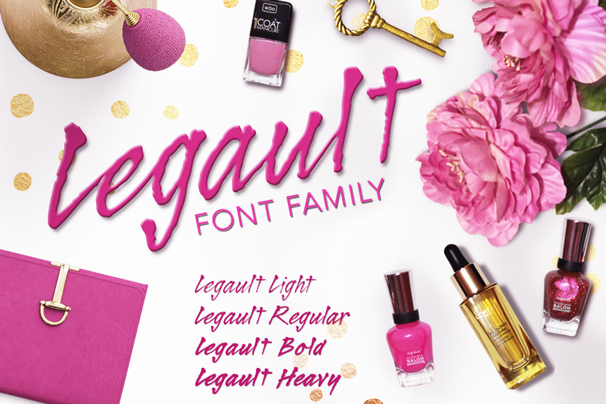 Legault Font Family, a Script Font by The Thrill of Design (Photo 12 of 12)