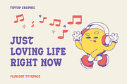 Flincost – Rounded Retro Font, a Serif Font by Tiptop Graphic (Thumbnail 9 of 10)