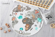 KIDS Fabric Mockup Pack 2, a Household Mockup by Yuri-U (Thumbnail 10 of 15)