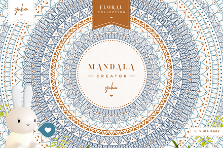 Mandala Creator I Floral