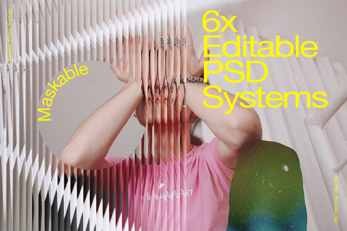 Reeded Glass Displacement System, a Texture Graphic by Twenty75 (Photo 5 of 9)