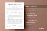 ATS Friendly Resume Template, a Resume Template by DemeDesign (Thumbnail 9 of 9)