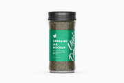 Oregano Jar Mockup, a Mockup by UnicDesign (Thumbnail 2 of 2)