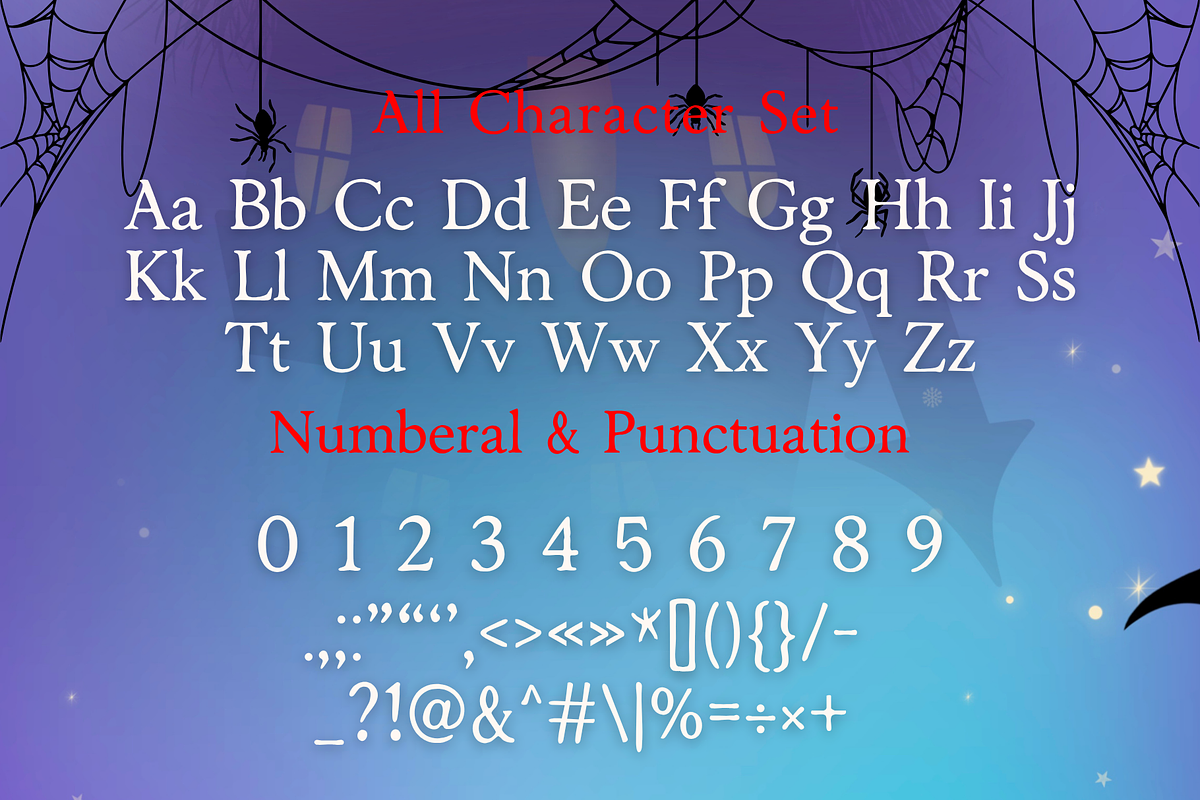 Velvet Terror is subtle horror font, a Serif Font by Brown Cupple (Photo 7 of 8)
