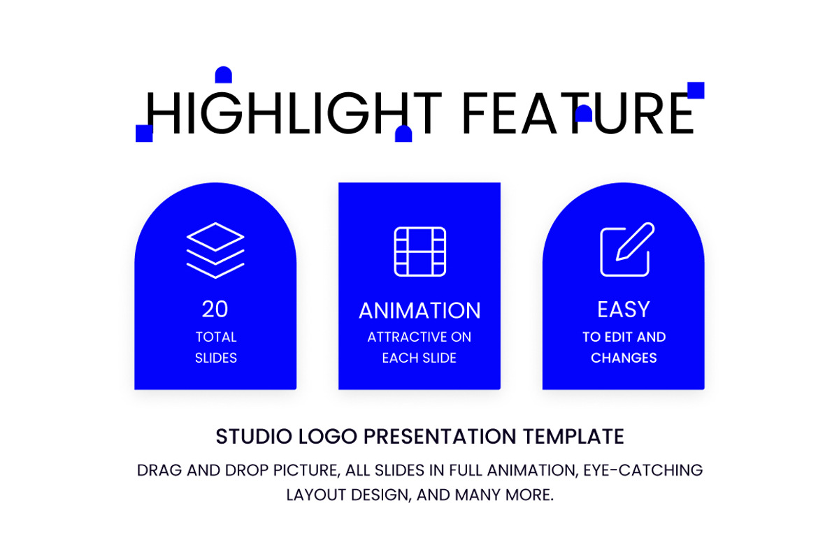 Studio Logo Google Slides preview 2