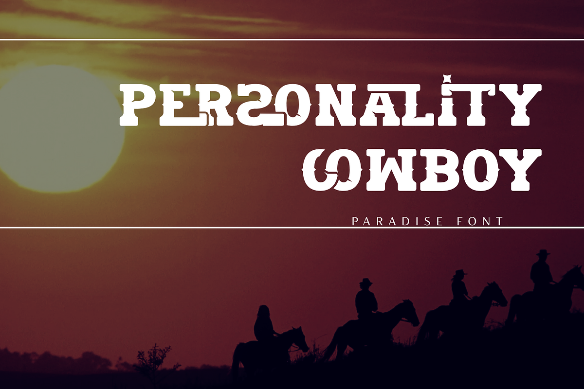 PARADISE | Bold Slab Serif Font, a Slab Serif Font by 177Studio (Photo 4 of 9)
