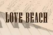 THE BEACH, a Serif Font by Fourteen Letter (Thumbnail 2 of 8)