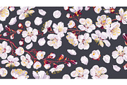 Apricot Branches Big Floral Set, an Illustration by MarynaPetrovska (Thumbnail 21 of 23)
