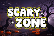 Halloween Park - Display Font, a Font by KiddoGlyphs Studio (Thumbnail 3 of 5)