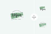 Organic, natural and vegan badges, a Branding & Logo Template by oxygen_8 (Thumbnail 5 of 7)