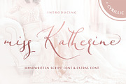 Miss Katherine font Cyrillic + Extra, a Script Font by IraDvilyuk (Thumbnail 24 of 24)