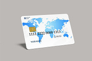 Credit Cards Mockup, a Card Template by rizalamora (Thumbnail 3 of 11)