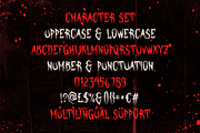 Crimson Ritual - Scary Font, a Font by PutraCetol Studio (Thumbnail 5 of 5)