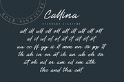 Callina // Bold Signature, a Script Font by Bluestudio (Thumbnail 7 of 10)