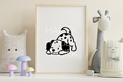 Dalmatian Procreate Stamp Brush Set, a Brush Add-On by HalieKStudio (Thumbnail 8 of 9)