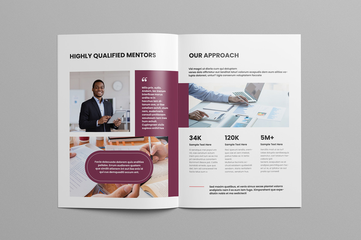 Education Brochure Template Canva, a Brochure Template by Pixelpick (Photo 7 of 9)