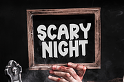 Super Spooky | Script Font, a Script Font by Scratchones (Thumbnail 3 of 8)