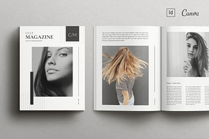 Clean Magazine Template