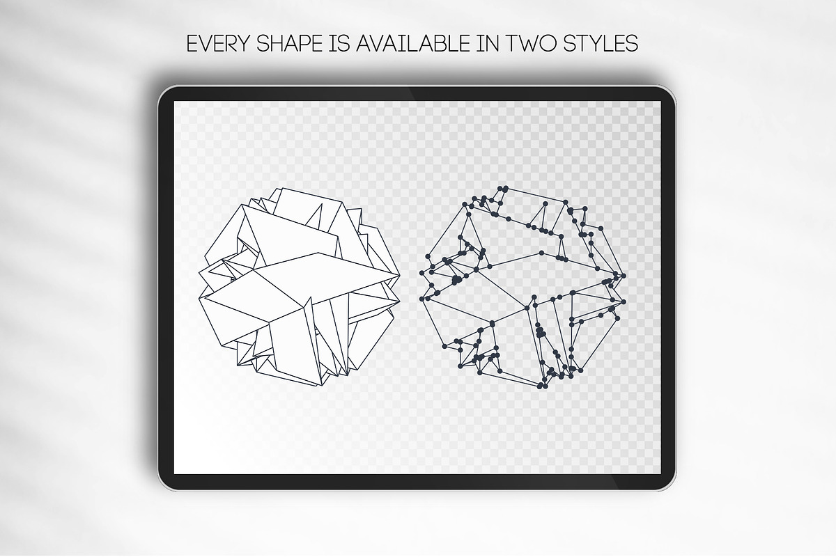 Cosmo - Vector geometric shapes, an Object Graphic by RDShop (Photo 2 of 8)