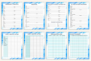 Medical Tracker Mega Bundle, a Stationery Template by Designmela01 (Thumbnail 3 of 10)