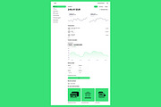 Banking Financial Dashboard Web app, an UI Kit Template by nagaredesignstudio (Thumbnail 2 of 5)