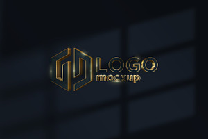 Luxury Gold Logo Mockup Template, a Branding & Logo Template by shahsoft