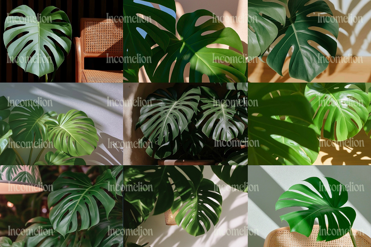 45 Aesthetic Monstera Plant Photos, a Nature Photo by Incomelion (Photo 12 of 12)