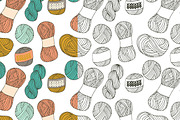 -50% OFF! Yarn balls hand drawn set, an Illustration by Lytvynenko Anna (Thumbnail 6 of 6)
