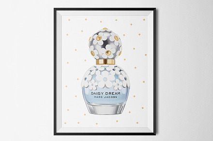Daisy Dream Perfume Illustration