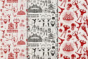 Circus pattern, a Pattern Graphic by Moloko88 (Thumbnail 1 of 4)