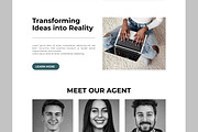 Company Landing Page, a Landing Page Template by CreativeShaper (Thumbnail 4 of 6)