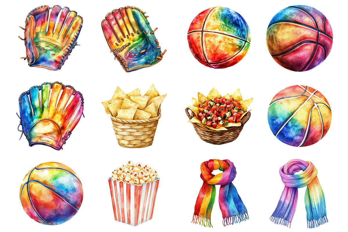 Game Day Sublimation Clipart PNG, a Seasonal Illustration by CitraGraphics (Photo 2 of 5)