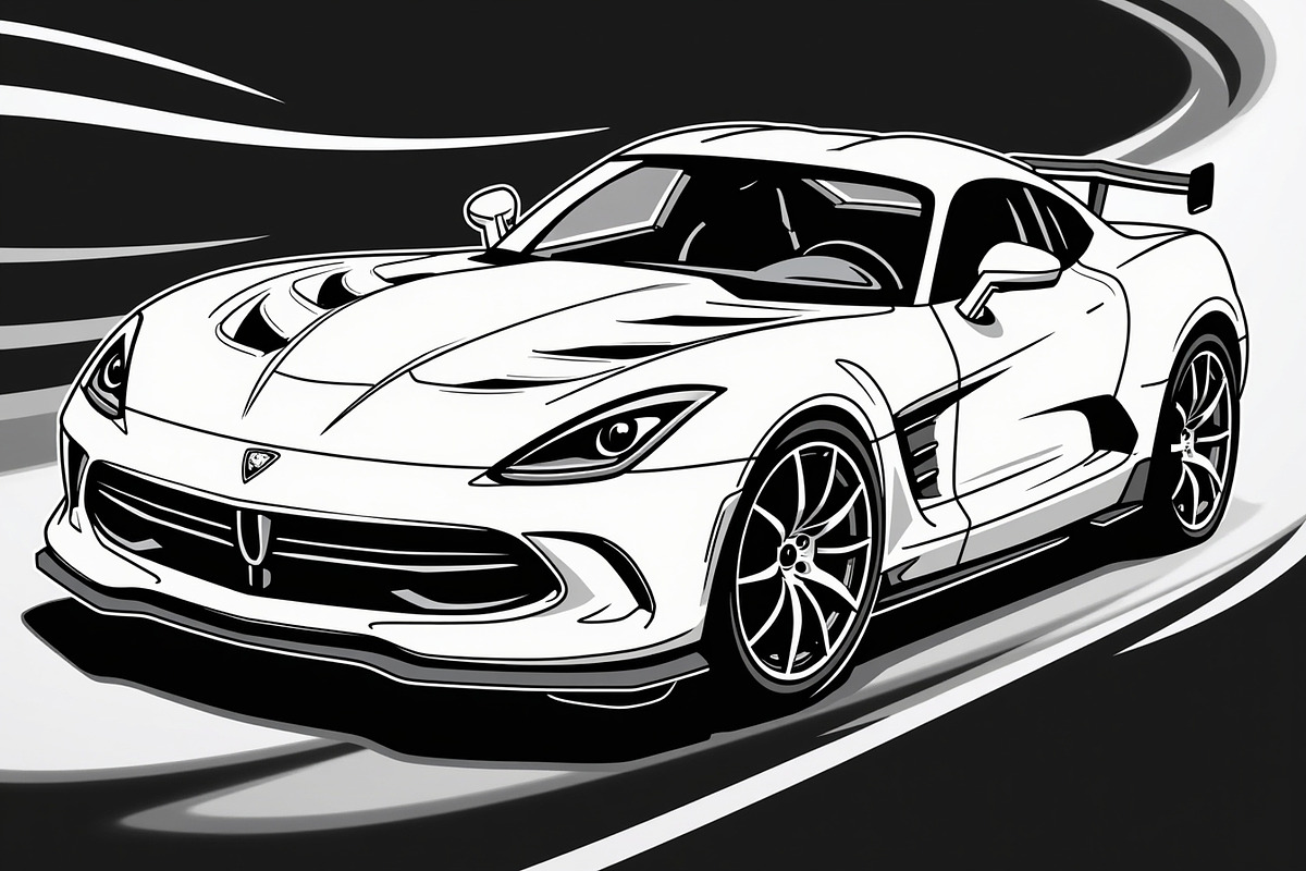 Luxury Car Clipart Vector Bundle, an Illustration by Creativeshirt (Photo 9 of 9)