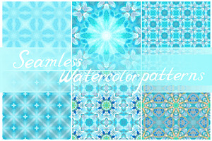 Set Of Seamless Decorative Patterns