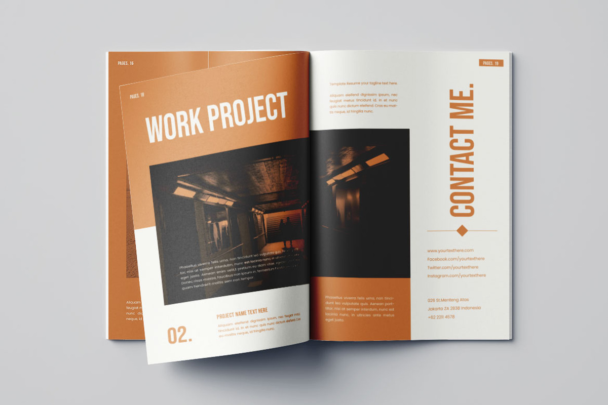 Resume Portfolio Vol.7, a Resume Template by Bewalrus Studio (Photo 6 of 11)