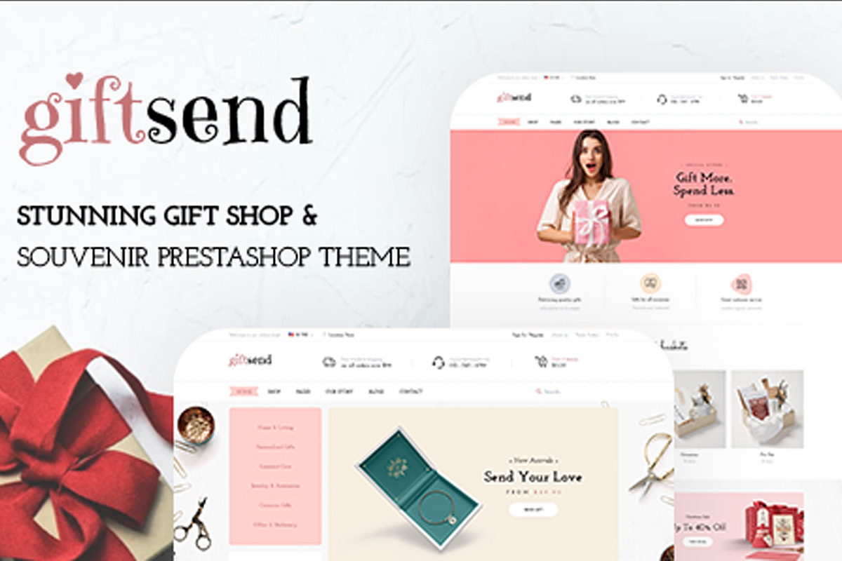 Leo Giftsend - Gifts and Souvenirs, a Bootstrap Template by LeoTheme (Photo 1 of 11)