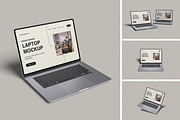 Laptop Mockup, a Mac Mockup by Twins_studio926 (Thumbnail 2 of 5)