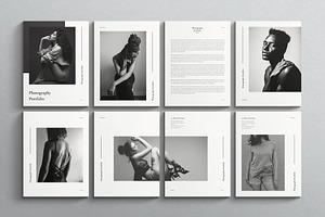 Photography Portfolio Template CANVA